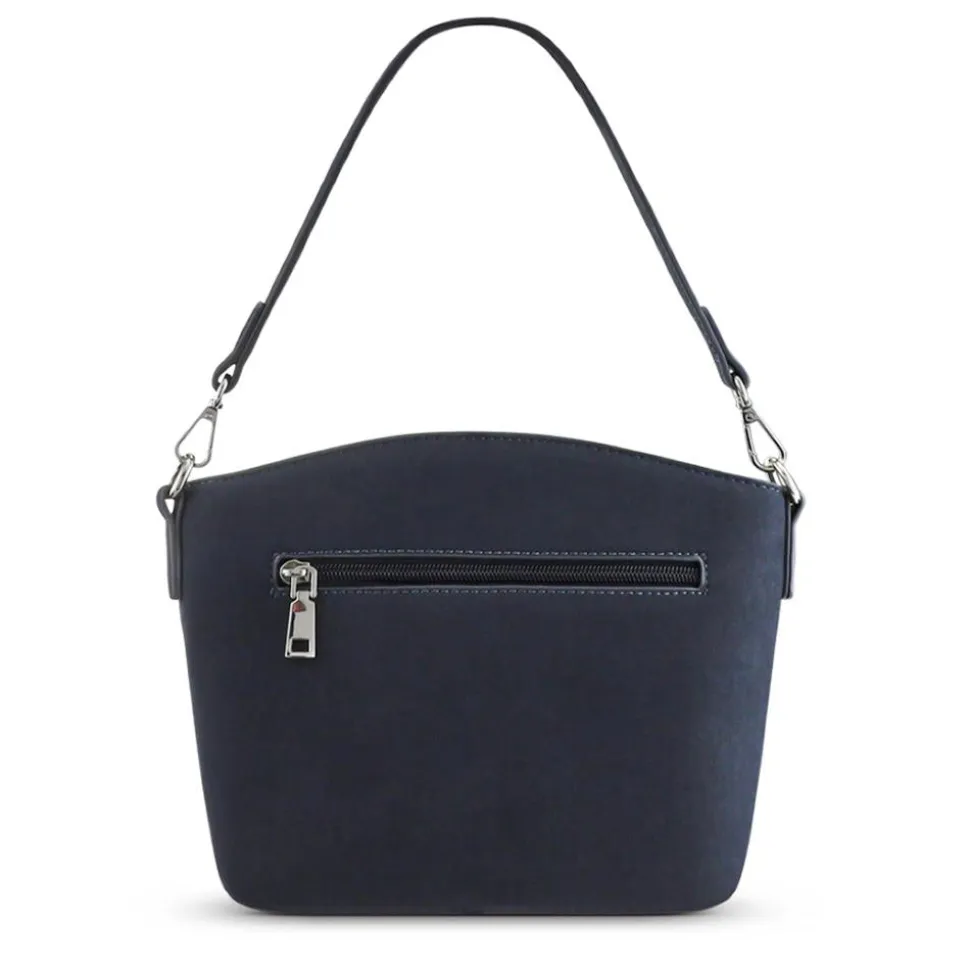 Adjustable Cross-Body Bag - Navy