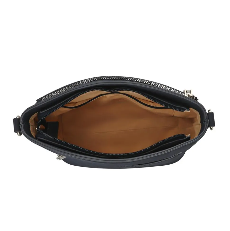 Adjustable Cross-Body Bag - Navy