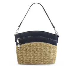 Adjustable Cross-Body Bag - Navy