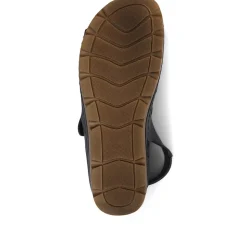 Adjustable Cushioned Sandals - Navy