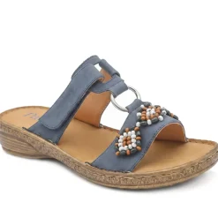 Adjustable Fasten Lightweight Sandals - Blue