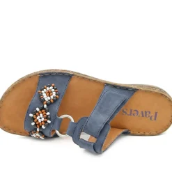 Adjustable Fasten Lightweight Sandals - Blue