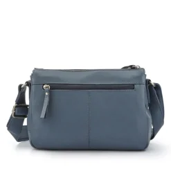 Adjustable Multi-Pocket Handbag - Denim