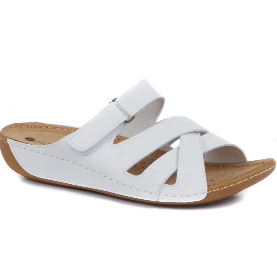 Adjustable Sandals - White