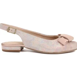 Adjustable Slingbacks - Nude