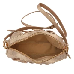 Adjustable Slouched Crossbody Bag - Rose Gold