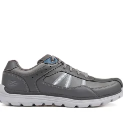 Ahoy-Runaway Fierce Lace-Up Trainers - Charcoal