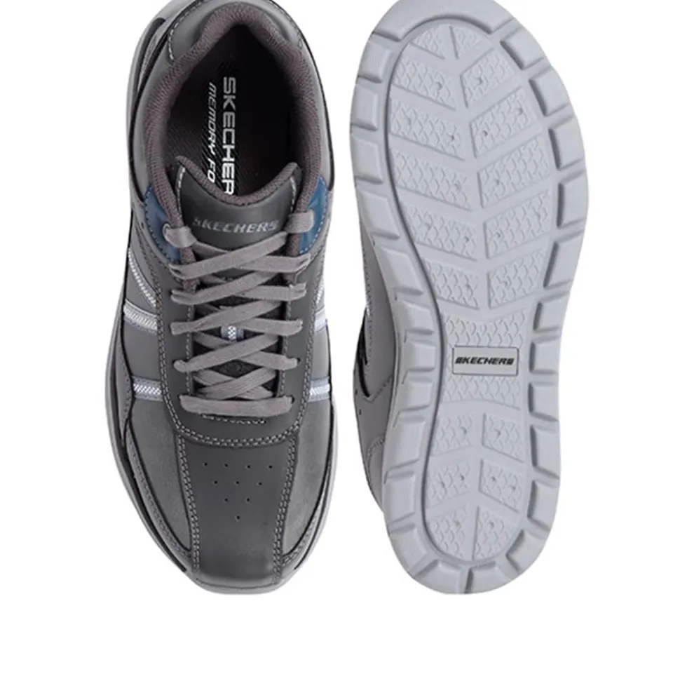Ahoy-Runaway Fierce Lace-Up Trainers - Charcoal