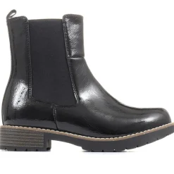 Ampthill Extra Wide Fit Chelsea Boots - Black Patent