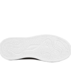 Anara Zip & Lace Leather Trainers - Stone