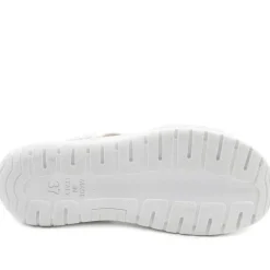 Anatomic Self Moulding Cushioned Mule Sandals - White
