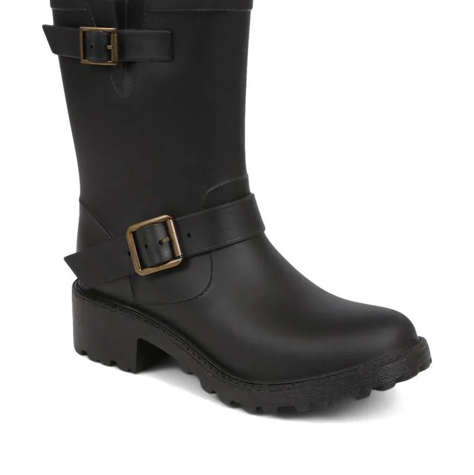 Ankle Boot Wellies - Black