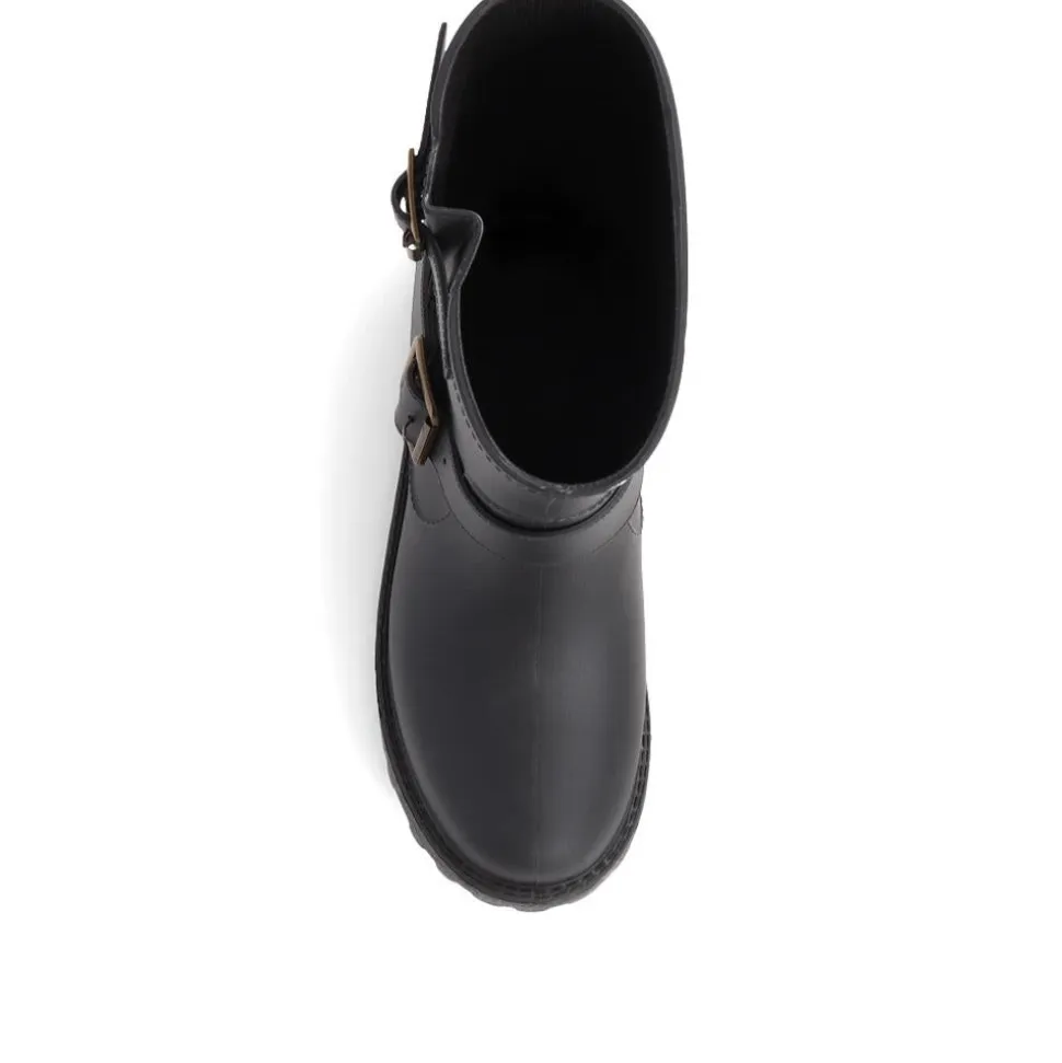 Ankle Boot Wellies - Black