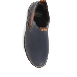 Ankle Chelsea Boots - Navy