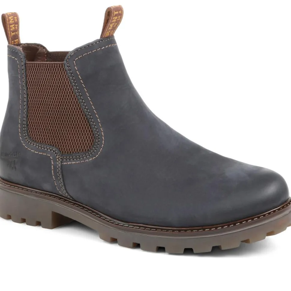 Ankle Chelsea Boots - Navy
