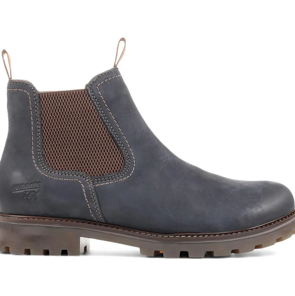 Ankle Chelsea Boots - Navy