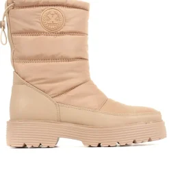 Ankle Snow Boots - Beige