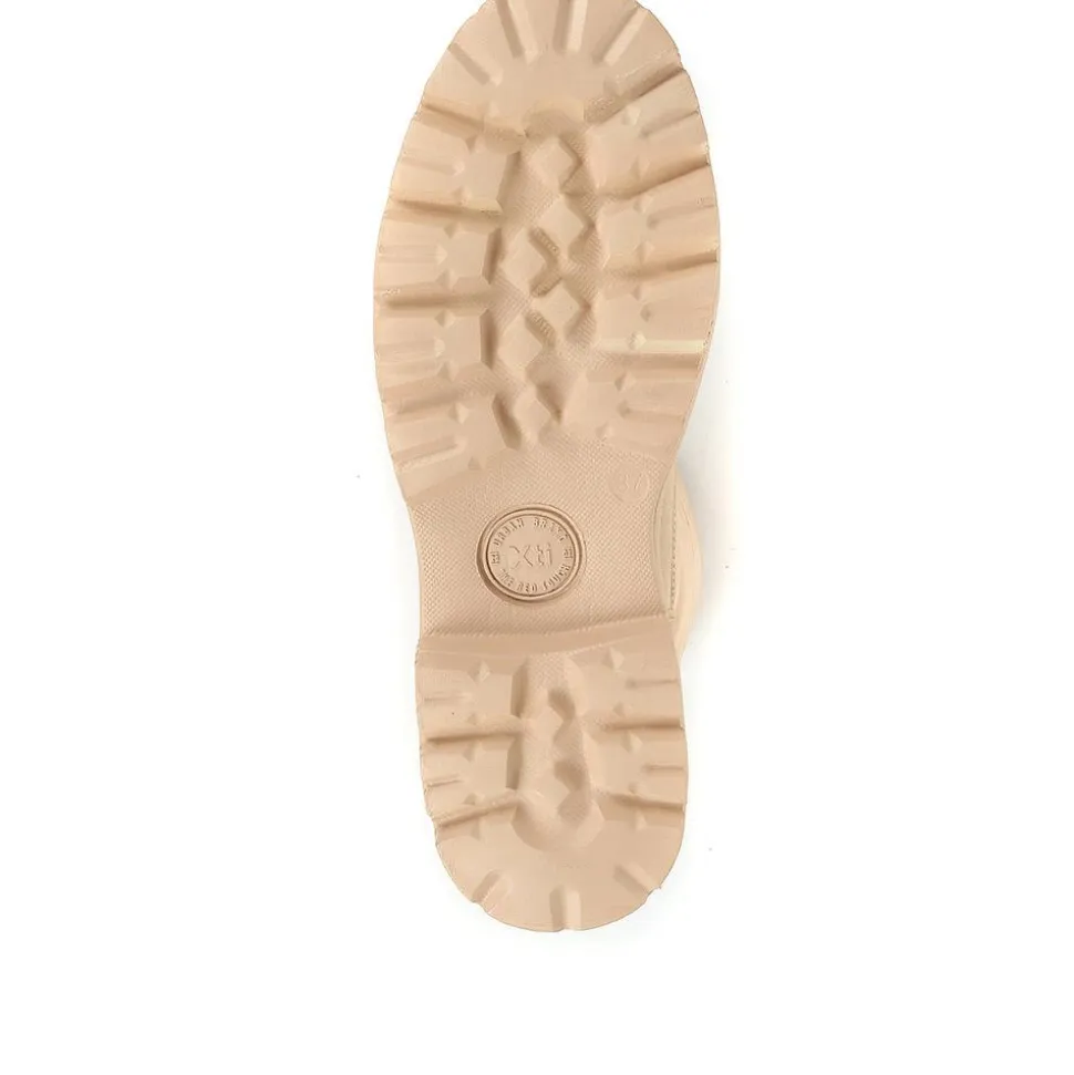 Ankle Snow Boots - Beige