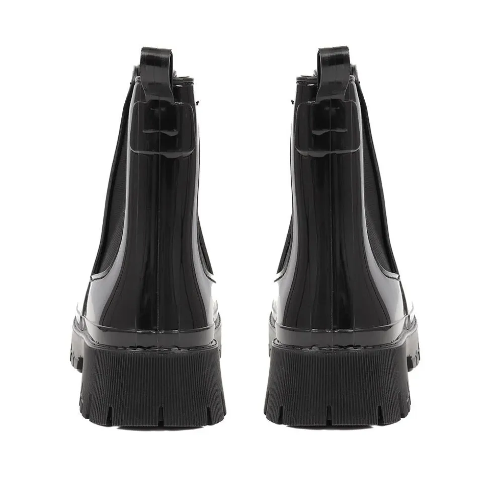 Ankle Wellington Boots - Black