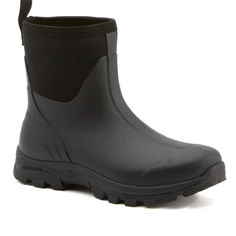 Ankle Wellington Boots - Black