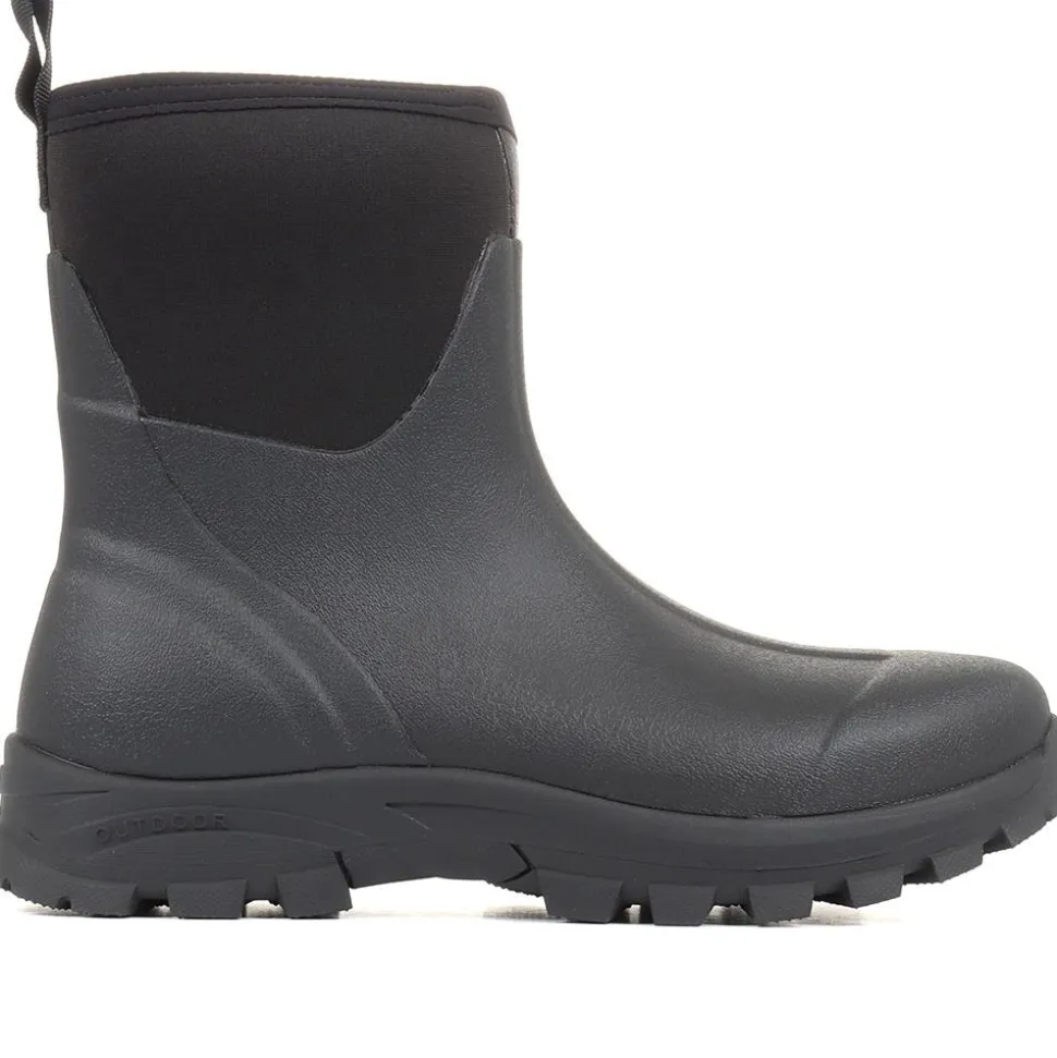 Ankle Wellington Boots - Black