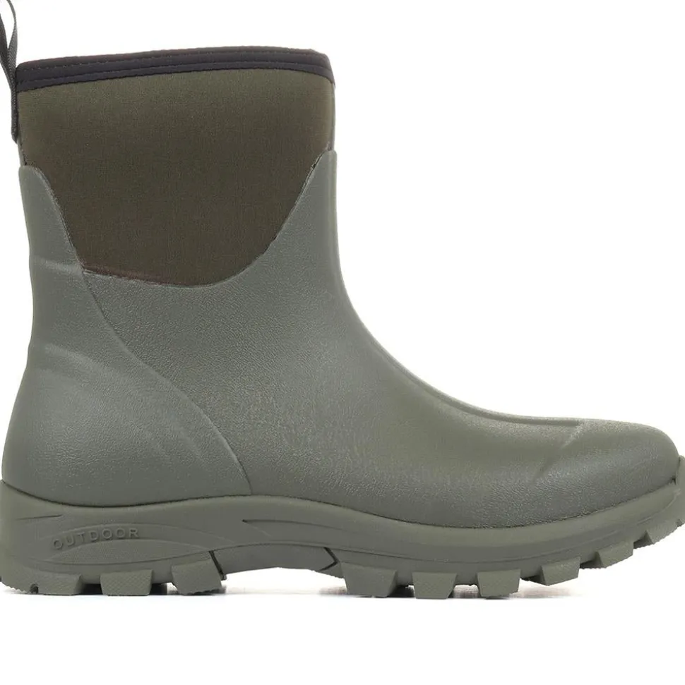 Ankle Wellington Boots - Green