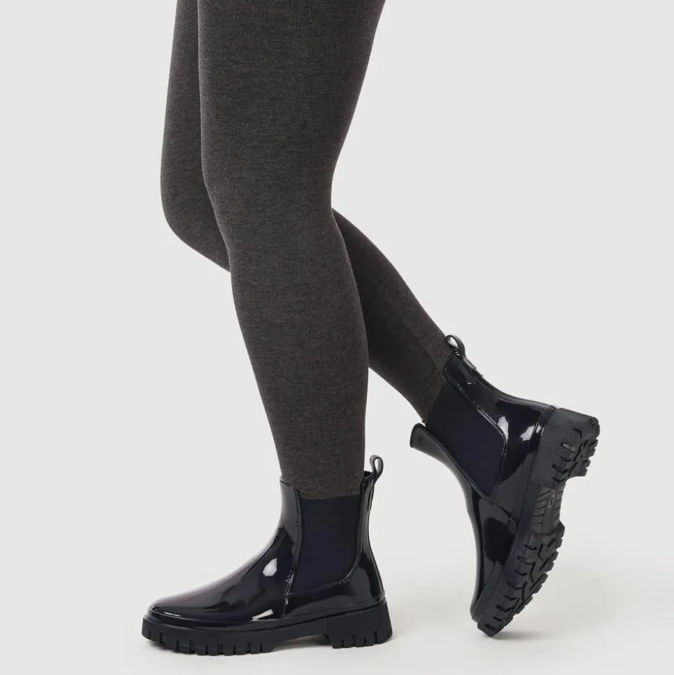 Ankle Wellington Boots - Navy