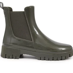 Ankle Wellington Boots - Olive