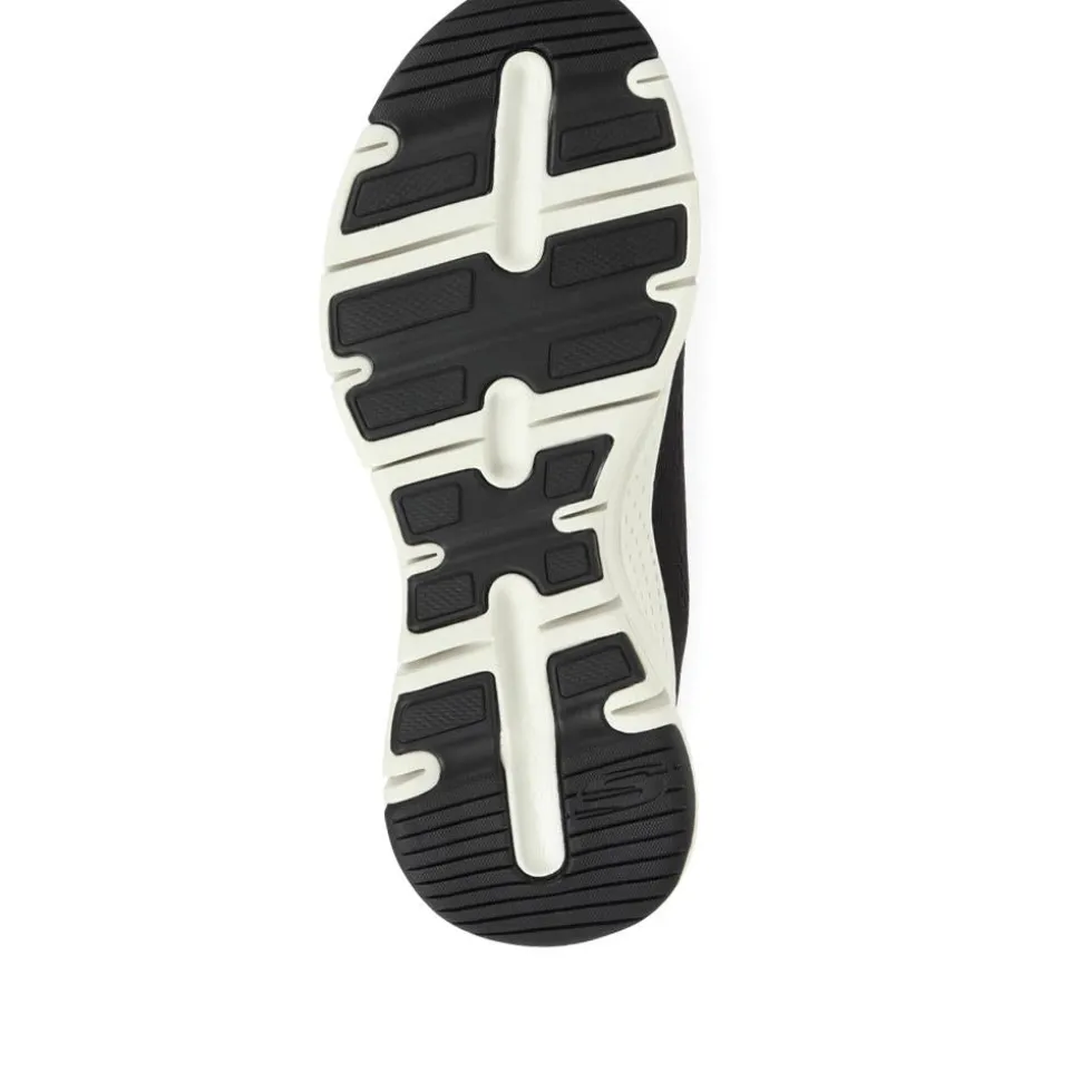 Arch Fit: Big Appeal Lace-Up Trainers - Black-White