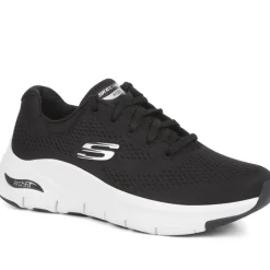 Arch Fit: Big Appeal Lace-Up Trainers - Black-White