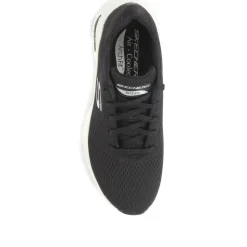 Arch Fit: Big Appeal Lace-Up Trainers - Black-White
