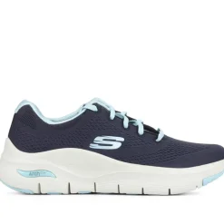 Arch Fit: Big Appeal Lace-Up Trainers - Navy