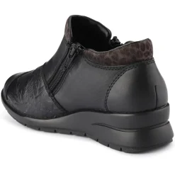Arch-Supporting Ankle Boots - Black