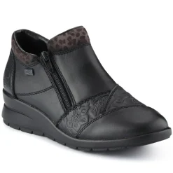 Arch-Supporting Ankle Boots - Black