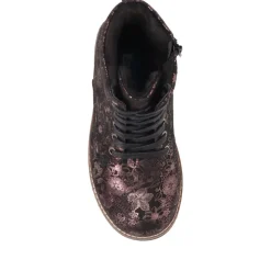 Ashbourne Extra-Wide Boots - Black Floral