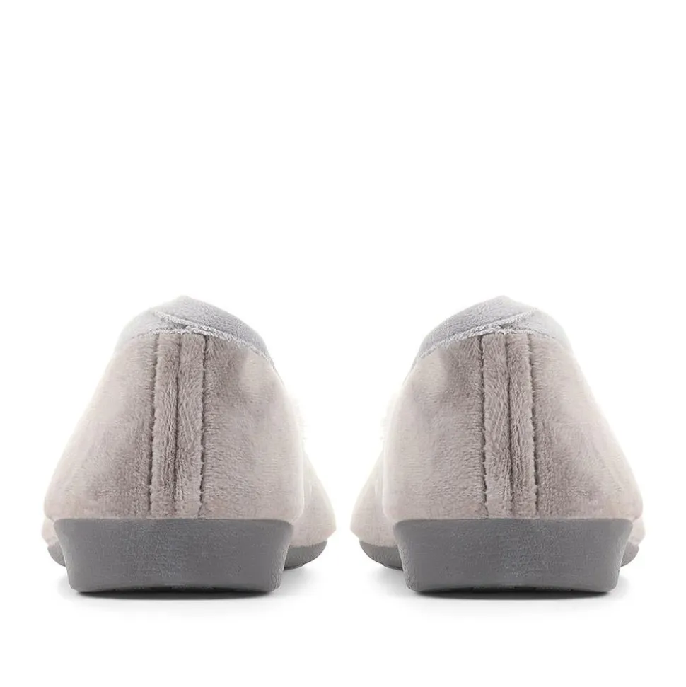 Ballerina Slippers - Grey