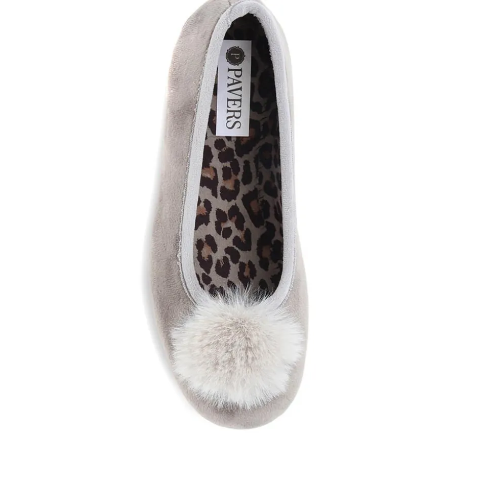Ballerina Slippers - Grey
