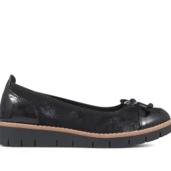 Ballet Pumps - Black-Black Patent