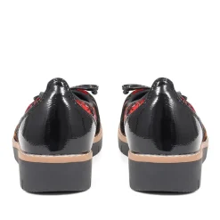 Ballet Pumps - Black Floral