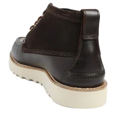 Barbour Hadston Leather Chukka Boots - Dark Brown