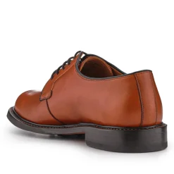 Barnes Goodyear Welt Leather Lace-Up Shoes - British Tan
