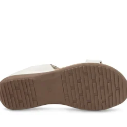 Beaded Lightweight Mule Sandals - White