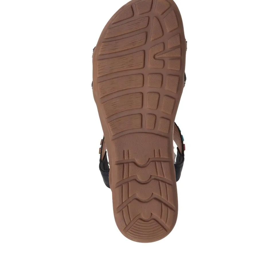 Beaded Sandals - Black