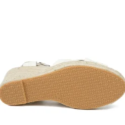 Bellissimo Memory Foam Wedged Espadrilles - White