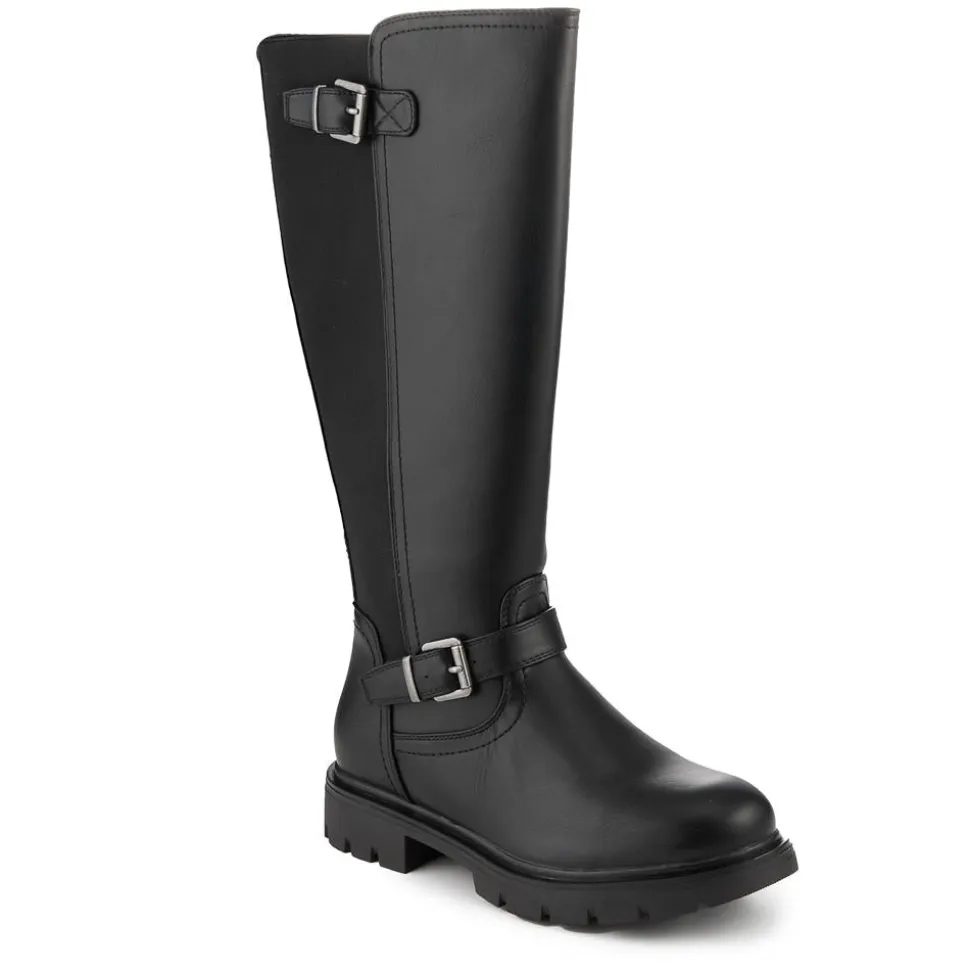 Bellissimo Standard Stretch Calf Long Boots - Black