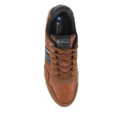 Ben Sherman Lace Up Trainers - Tan