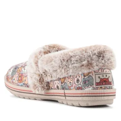 BOBS Too Cosy - Chic Animal Slippers - Natural Multi