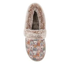 BOBS Too Cosy - Chic Animal Slippers - Natural Multi