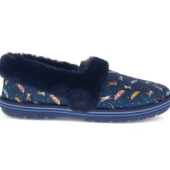 BOBS Too Cosy - Chic Animal Slippers - Navy