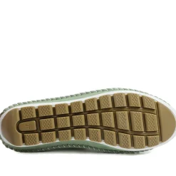 Breathable All Leather Grippy Pumps - Lime
